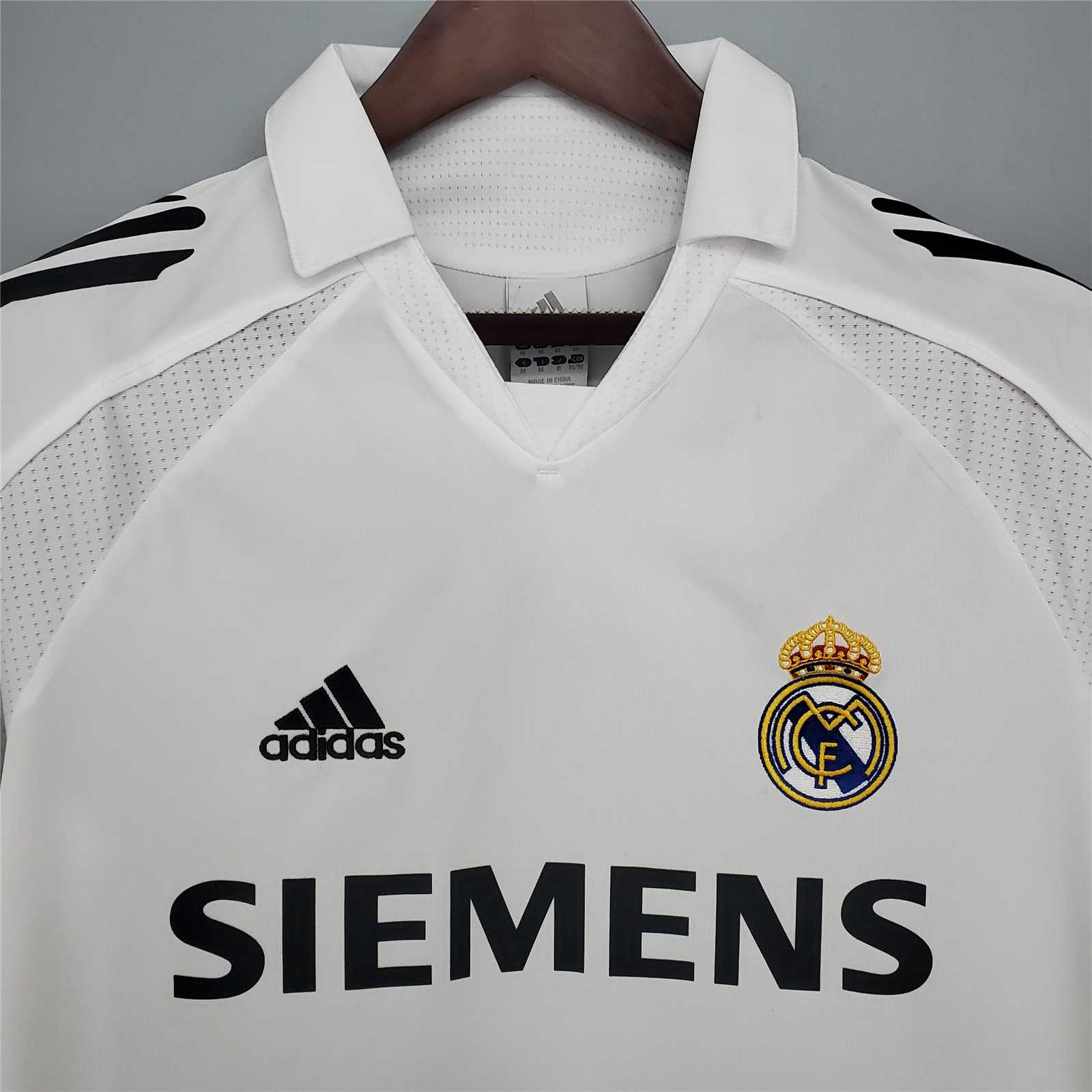 2005-06 Real Madrid home Retro Football jersey