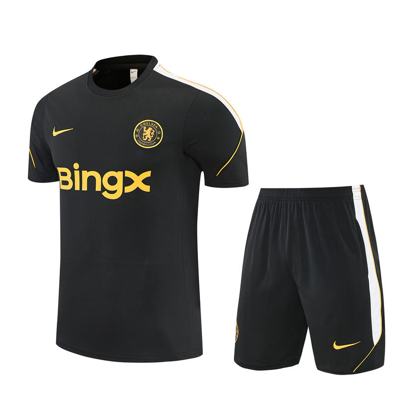 Chelsea 26/27 Training Short Sleeves Black