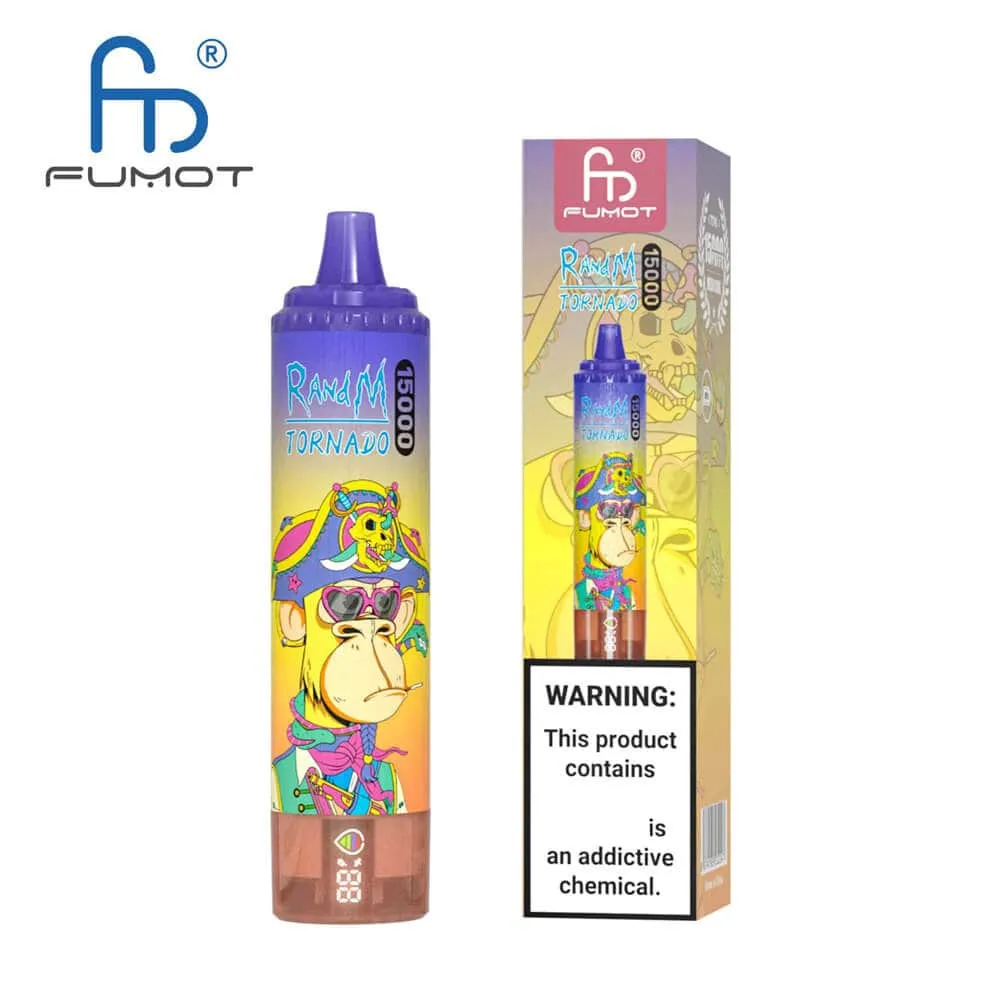 FUMOT Tornado 15K Rechargeable Disposable Vape – Cola Ice - Vaba Vape-Shop