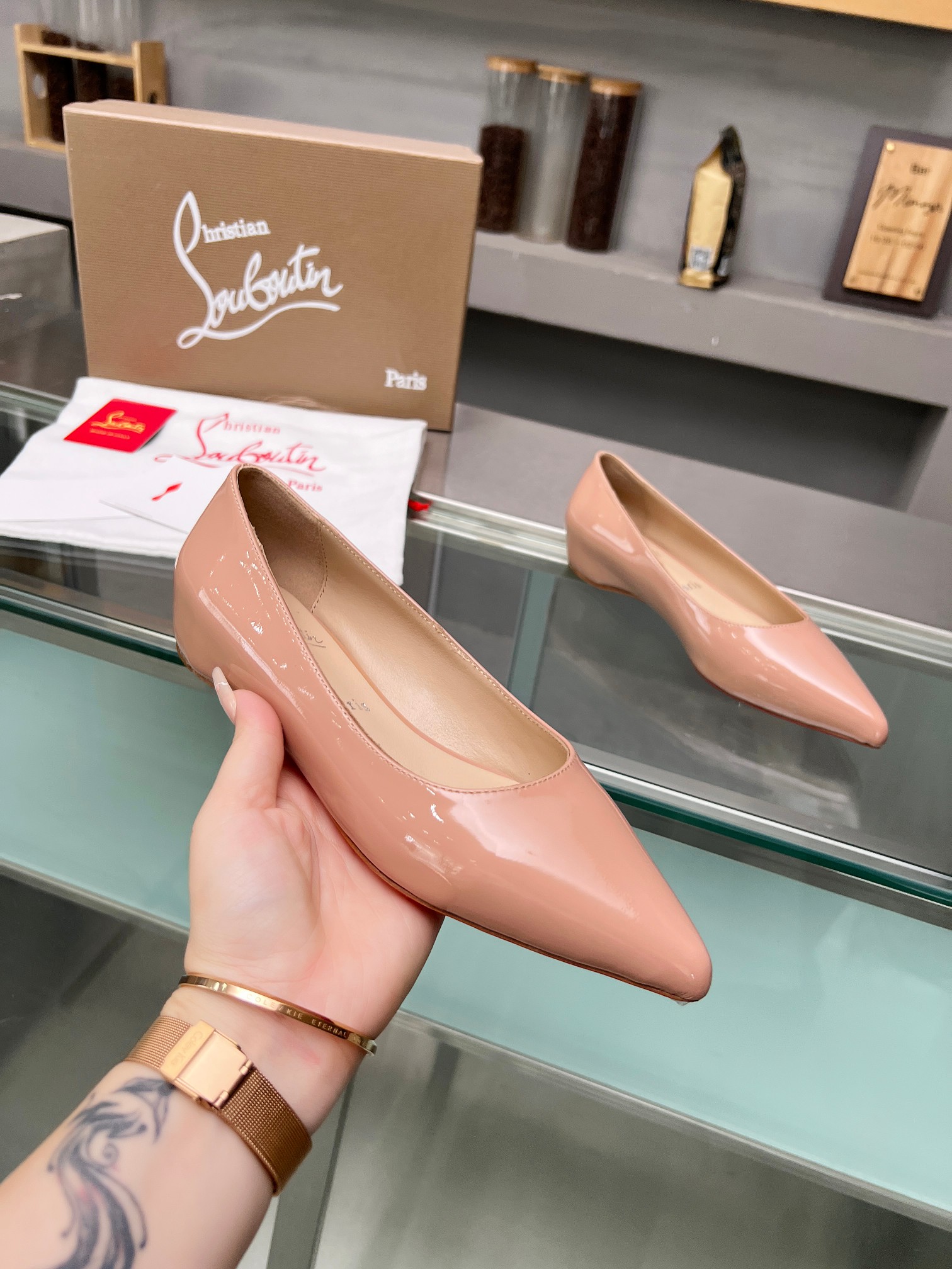 Christian Louboutin Patent leather Ballet Flat