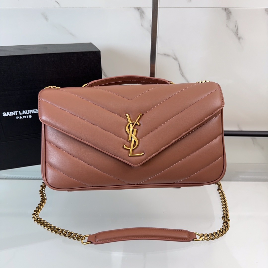 Saint Laurent Bags YSL LOULOU Medium Bag in Quilted Lambskin