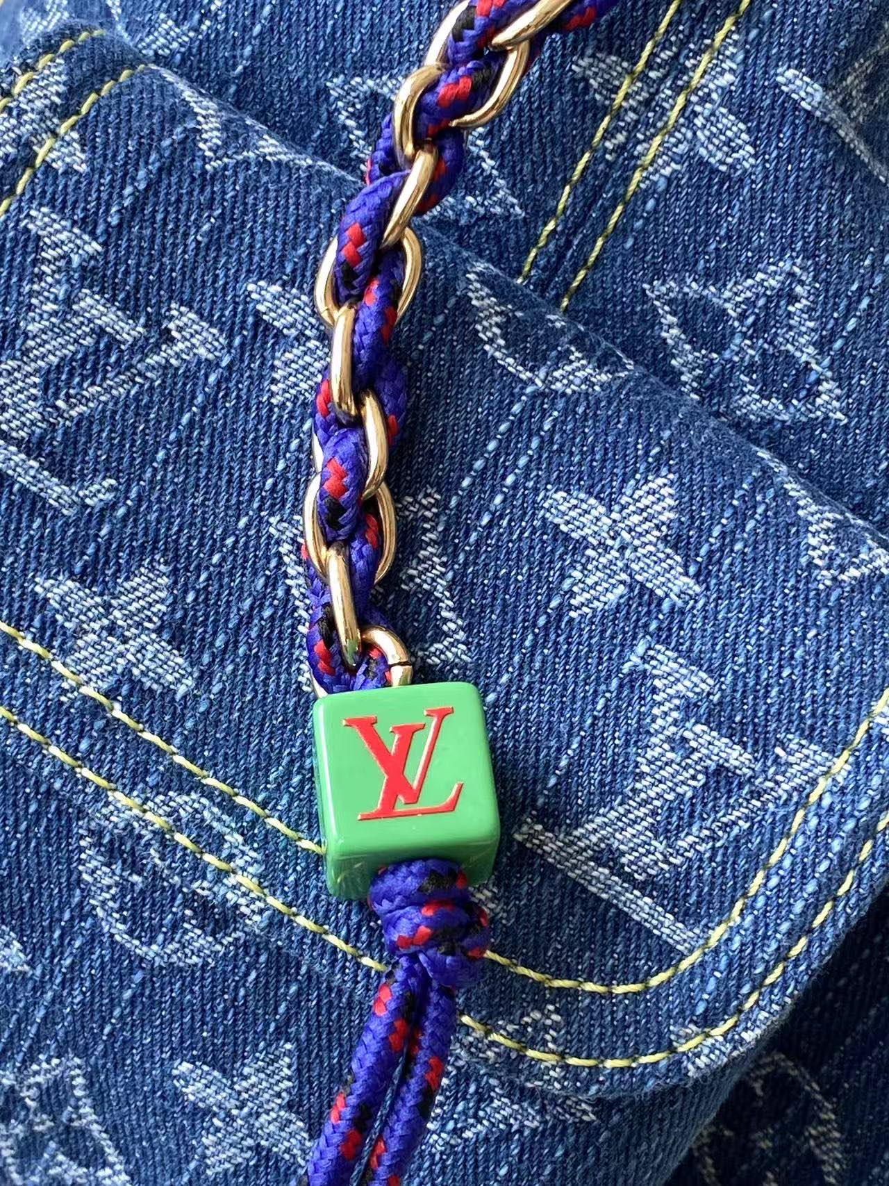 Louis Vuitton Denim Rendez Vous Classic Montsouris Cargo Backpack