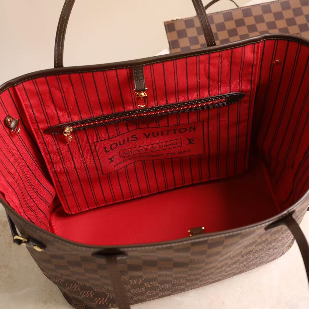 Louis Vuitton LV Neverfull Monogram Damier MM&GM N41357
