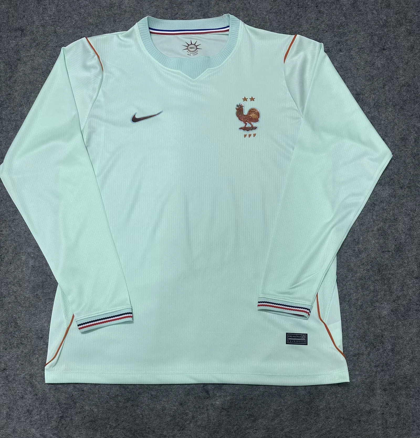 2026 World Cup France Away Fan Jersey Long Sleeves S-4XL