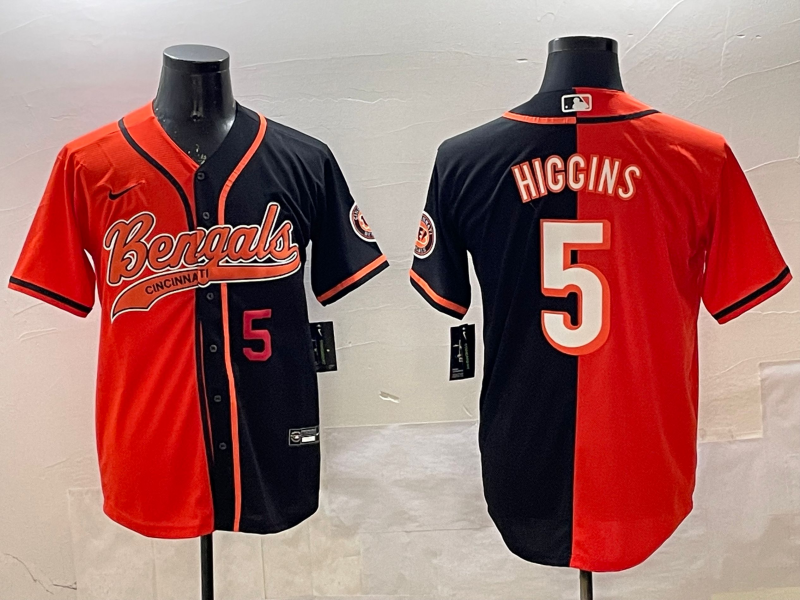 Cincinnati Bengals #5 RED/BLACK