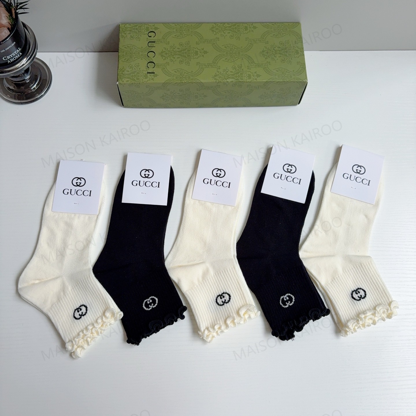 Gucci Socks 5-Pack - KAIROO