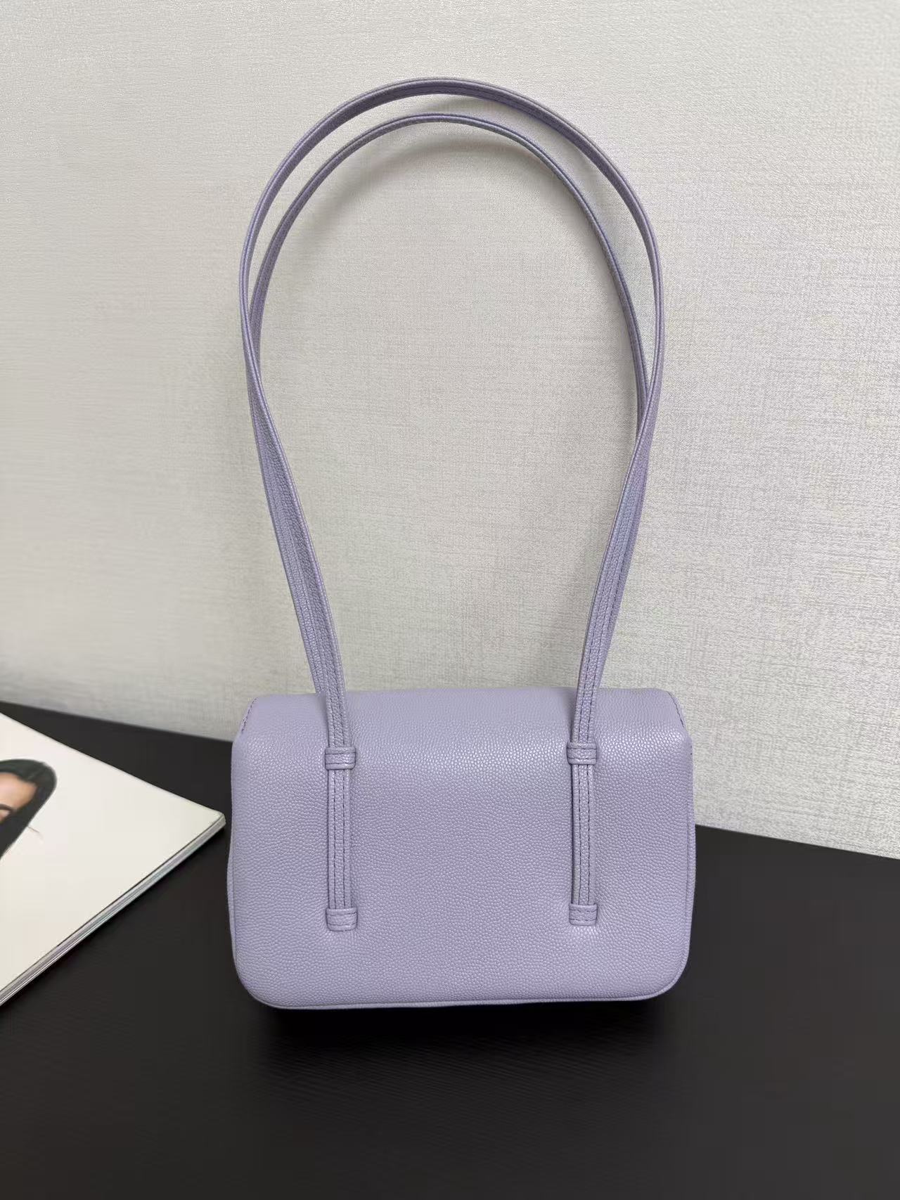 Chanel Preppy Coco handbag purple
