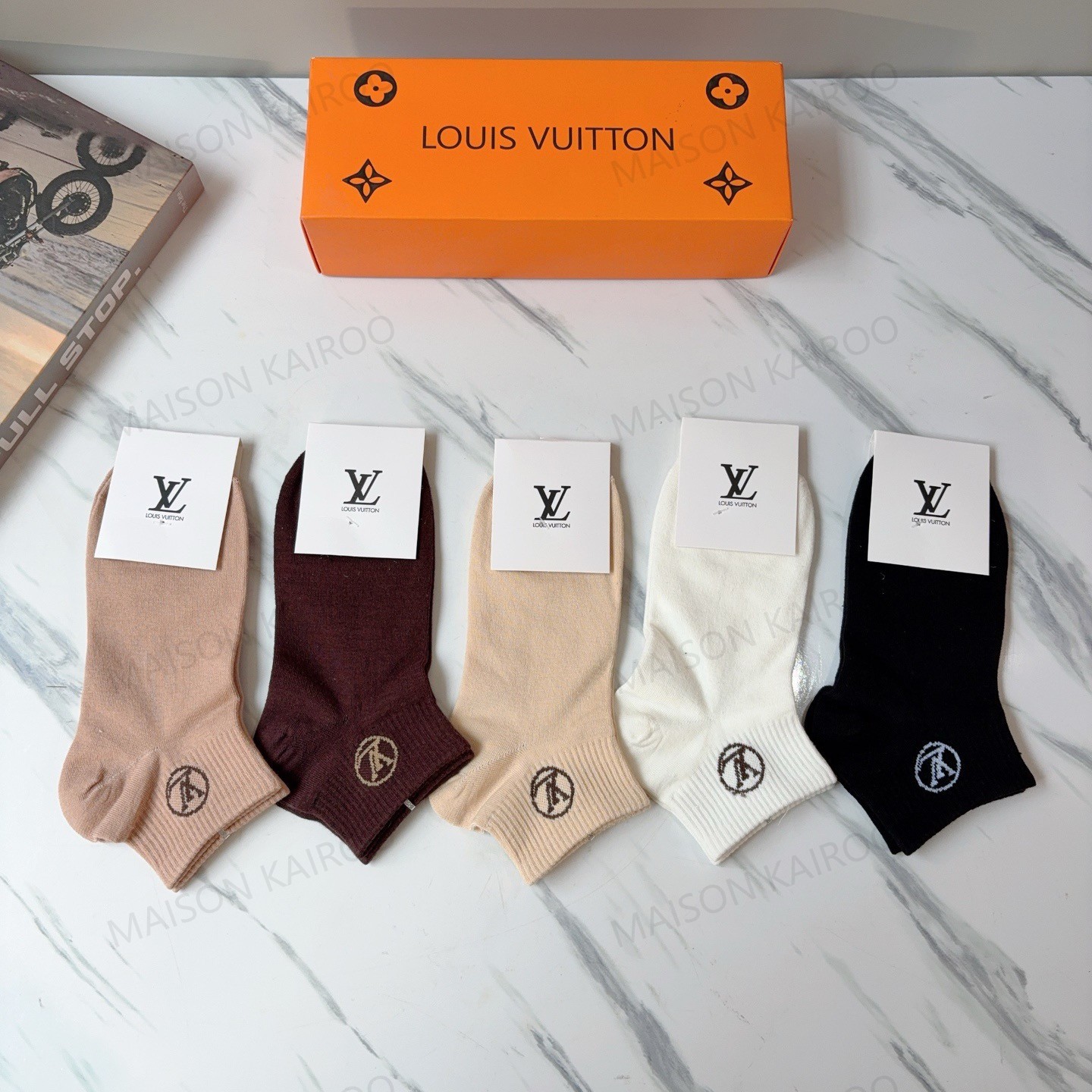 Louis Vuitton LV Socks 5-Pack - KAIROO