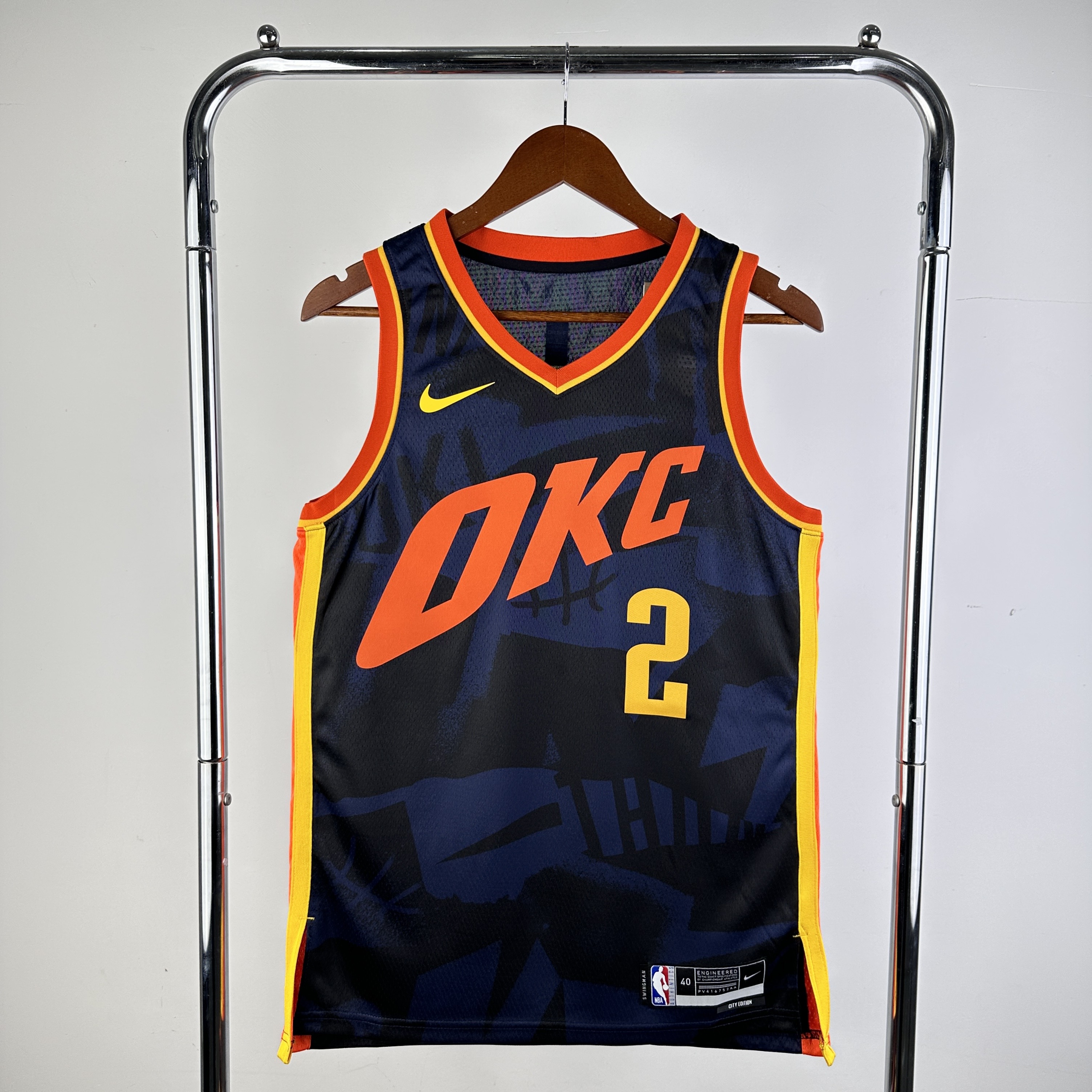 24 Season Oklahoma City Thunder City Edition #2 Gilgeous-Alexander