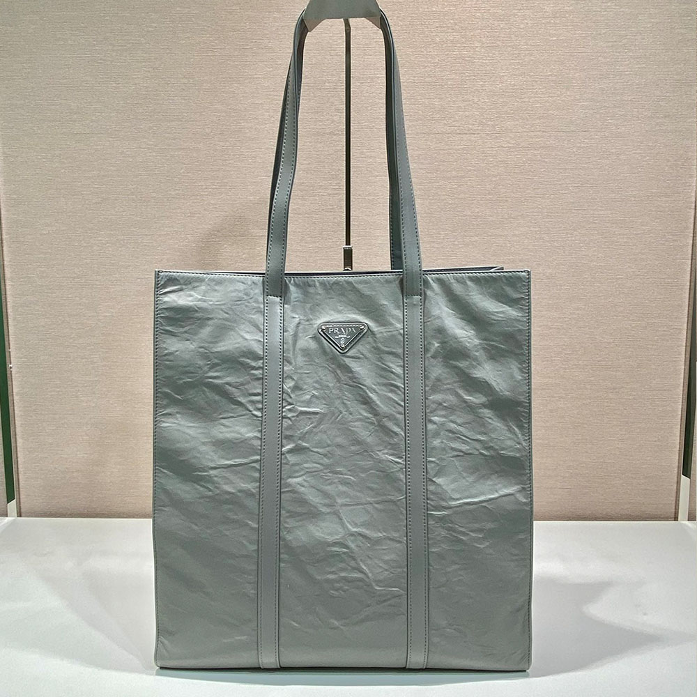 Prada Small Antique Nappa Leather Tote
