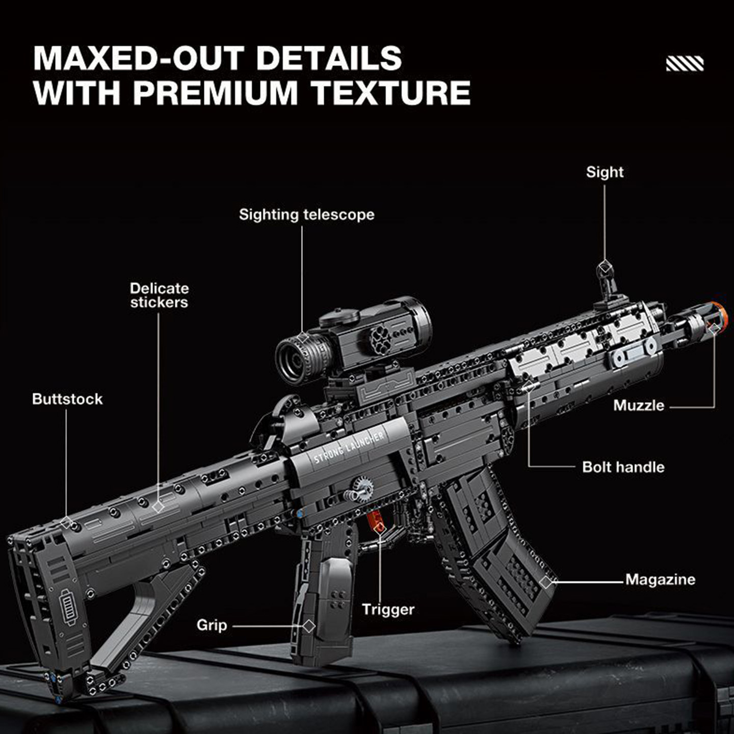 Reobrix 77024 - QBU-191 Rifle