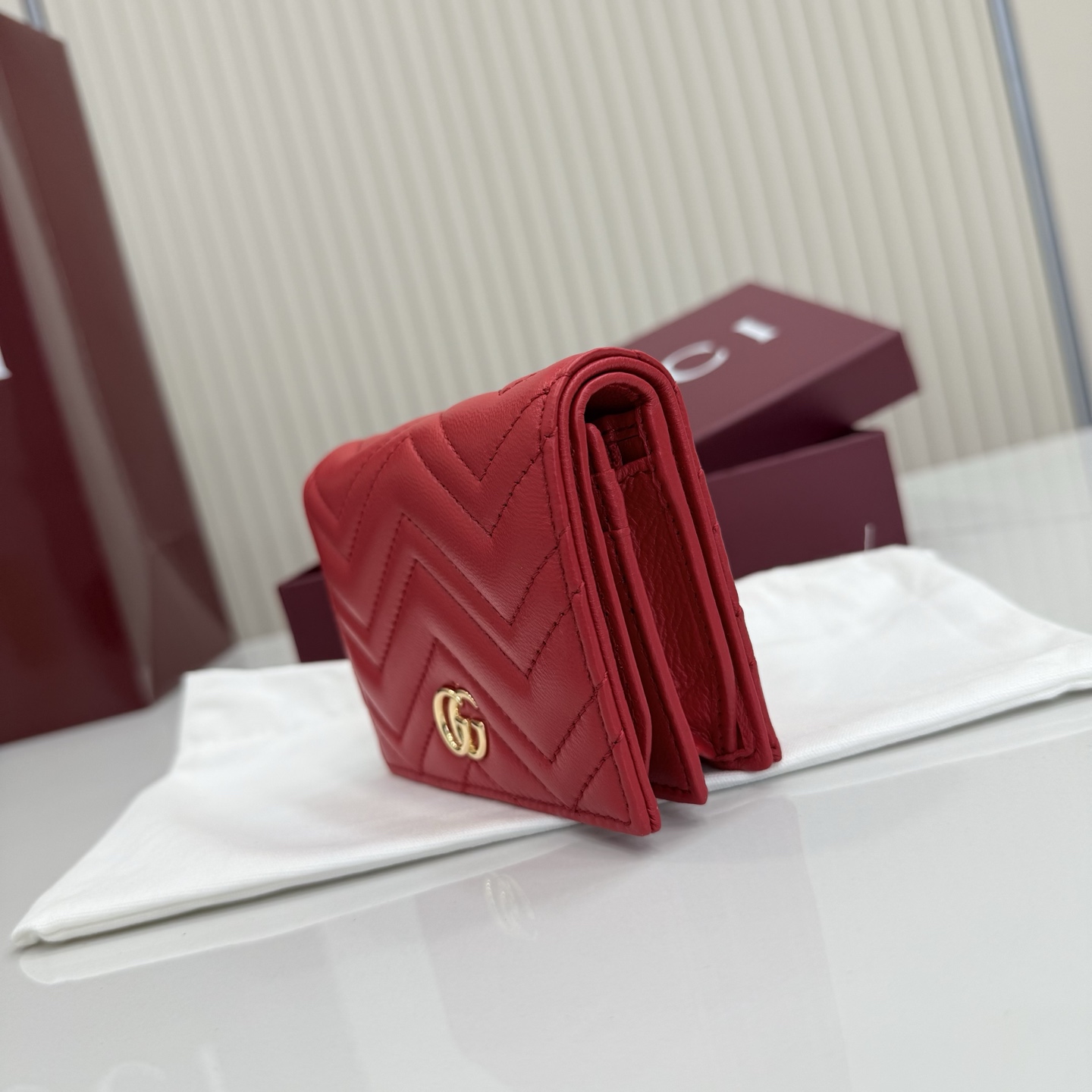 Gucci GG Marmont card case wallet 466492