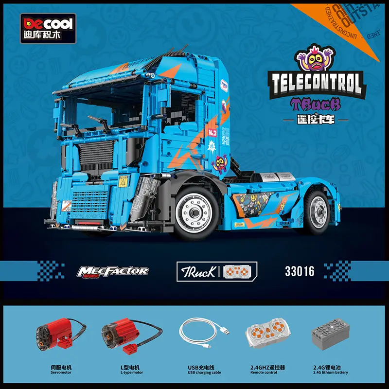 Decool 33016 - Telecontrol Truck