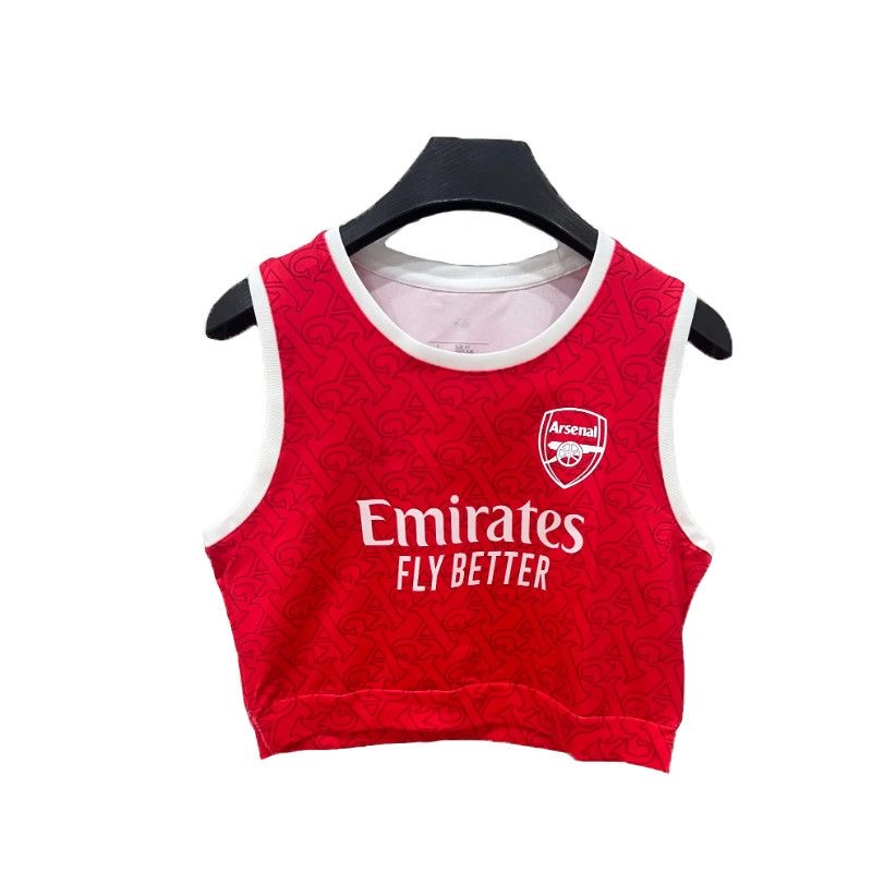 Arsenal 2025-26 women's trendy football vest（Multiple styles）-Non customized