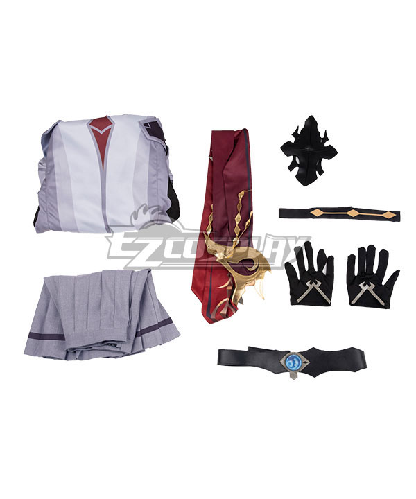 Genshin Impact Childe Tartaglia Female Cosplay Costume