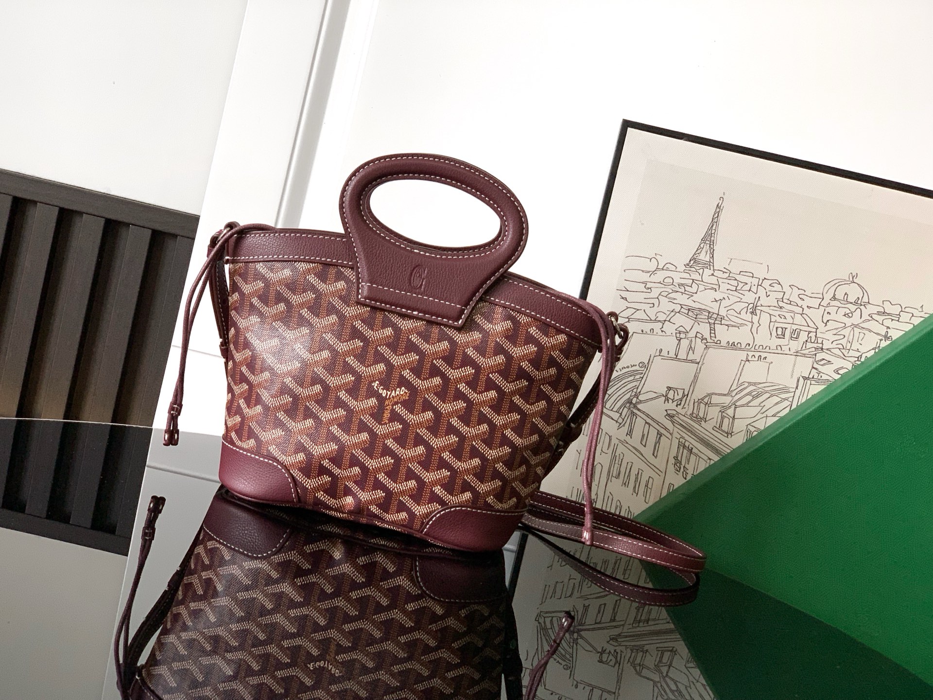 Goyard Bag Beluga Goyardine 8070