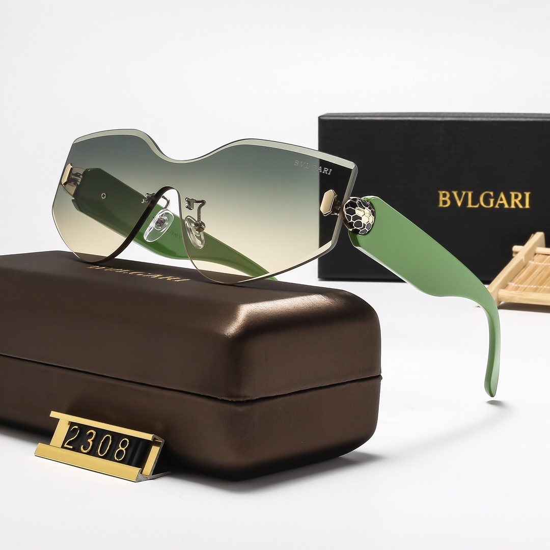 Bvlgari Serpenti Collection Rimless Sunglasses - KAIROO