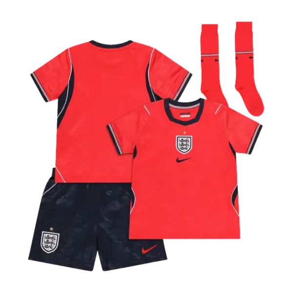 Kids England Away Jersey Suit & Socks World Cup 2026
