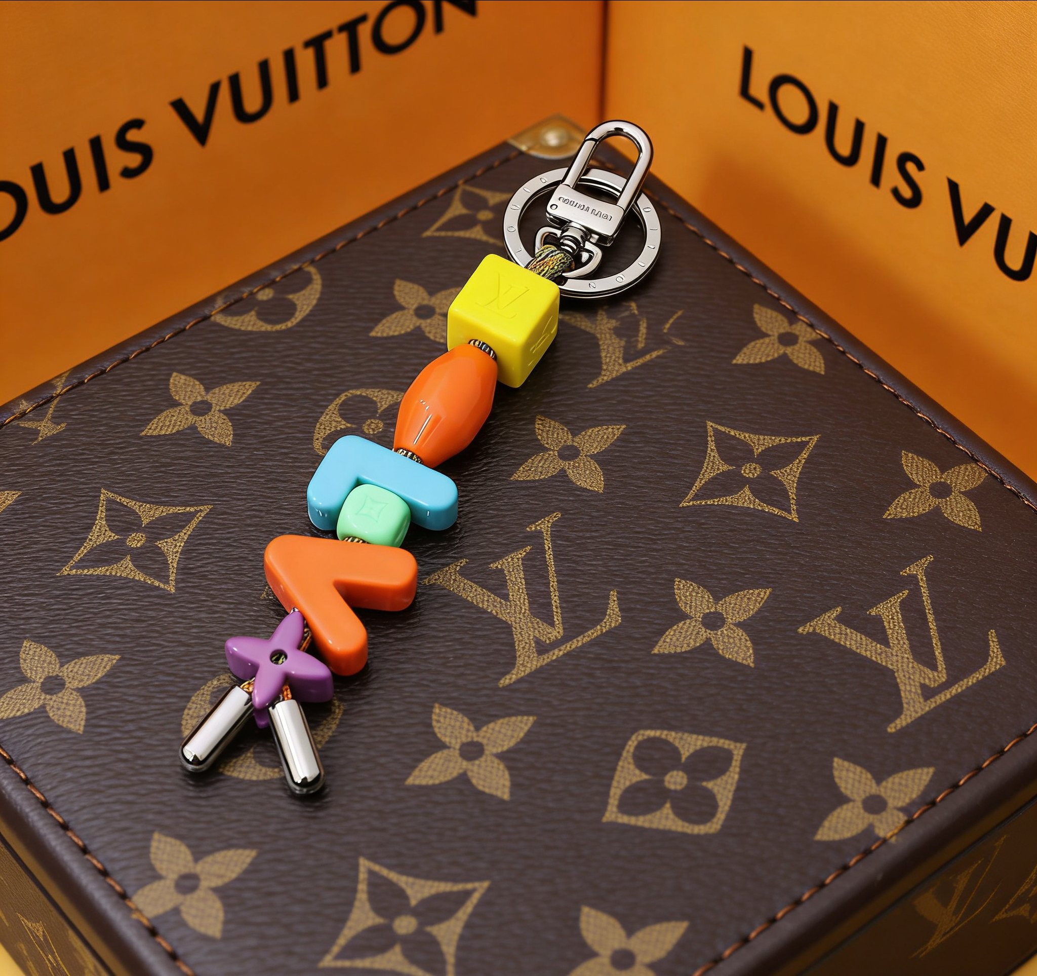 LV Play Key chain
