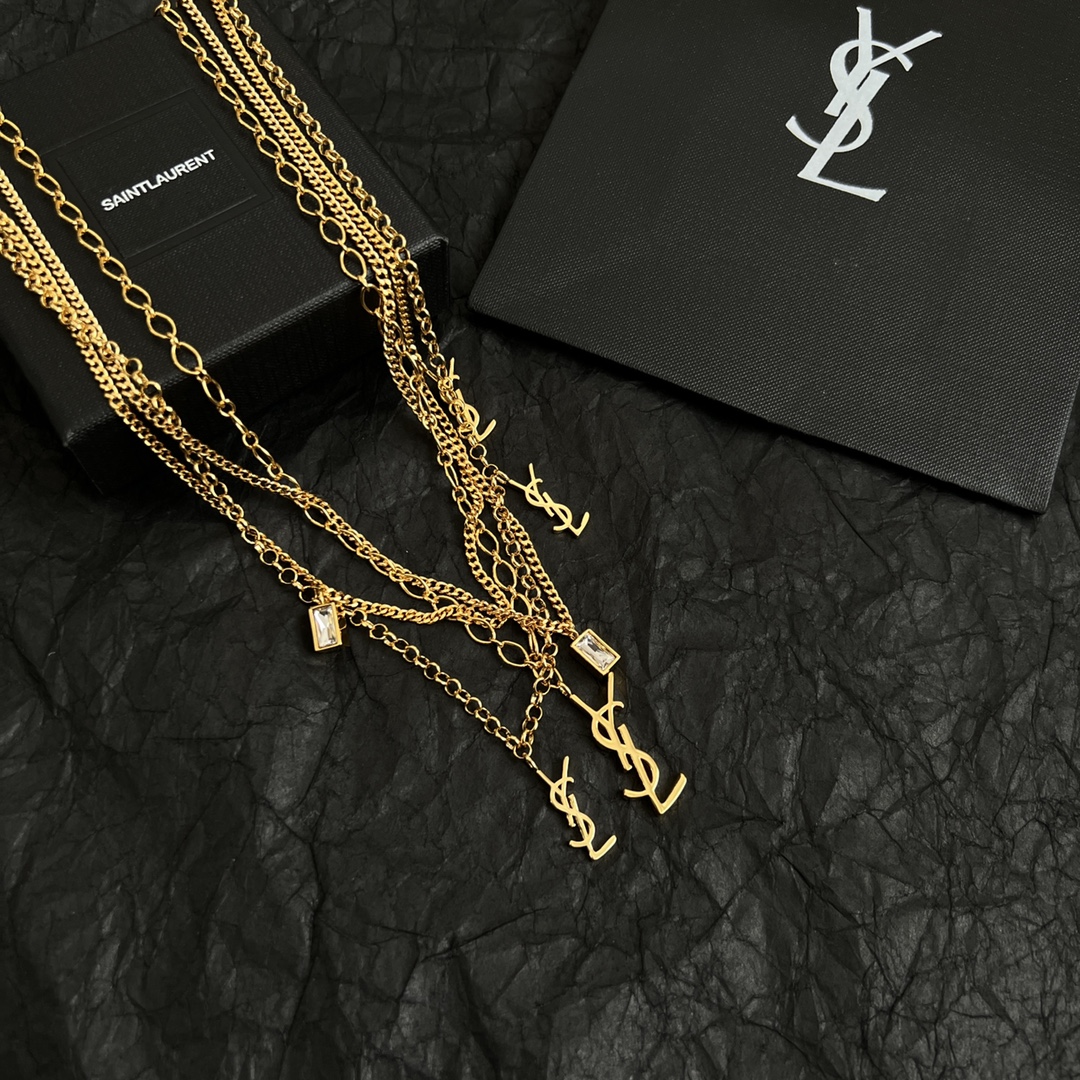 Saint Laurent YSL Necklace