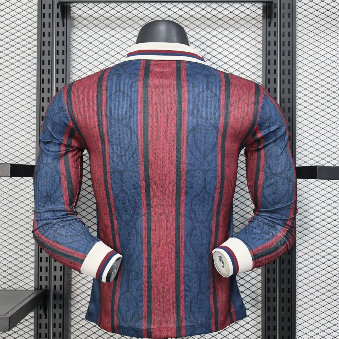 Player Version Barcelona 25/26 125th Anniversary  Long Sleeves S-XXL