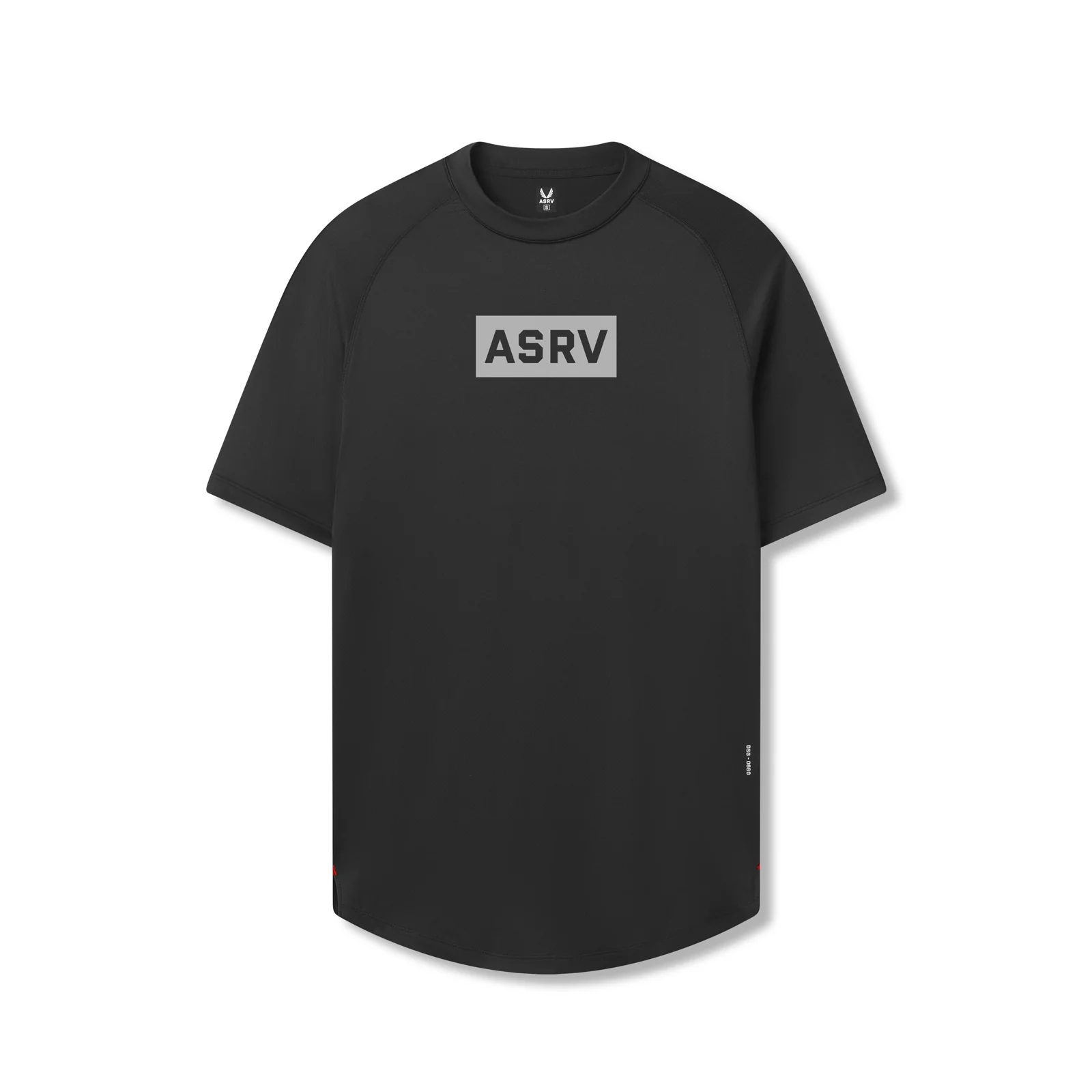0660. AeroSilver Established Tee - Black 