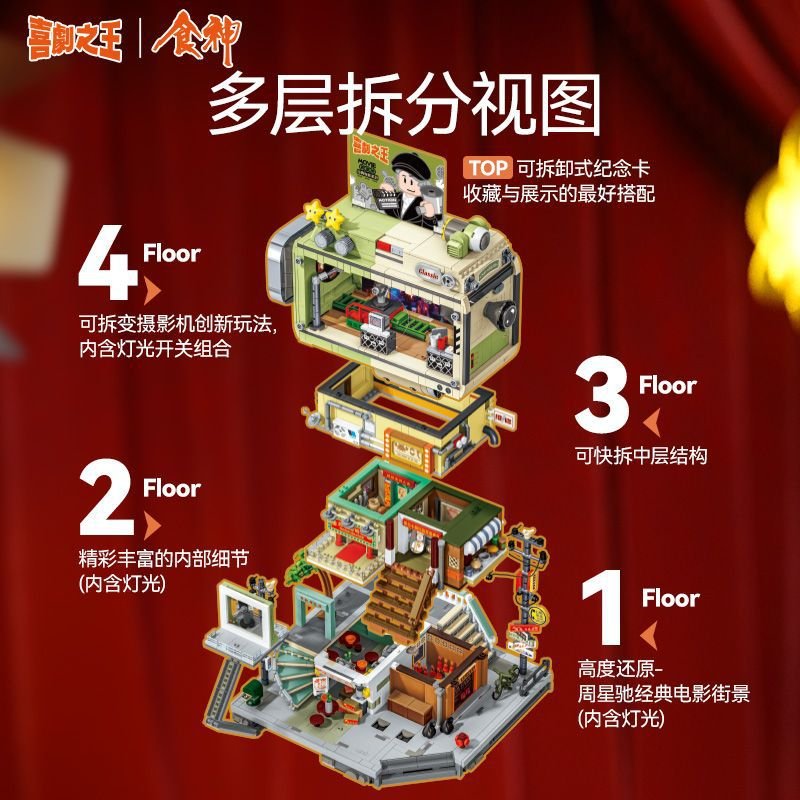 Sembo 601311 - Stephen Chow's Movie Set