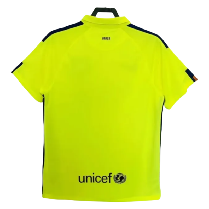Barcelona Third Away Shirt Retro Jersey 14-15