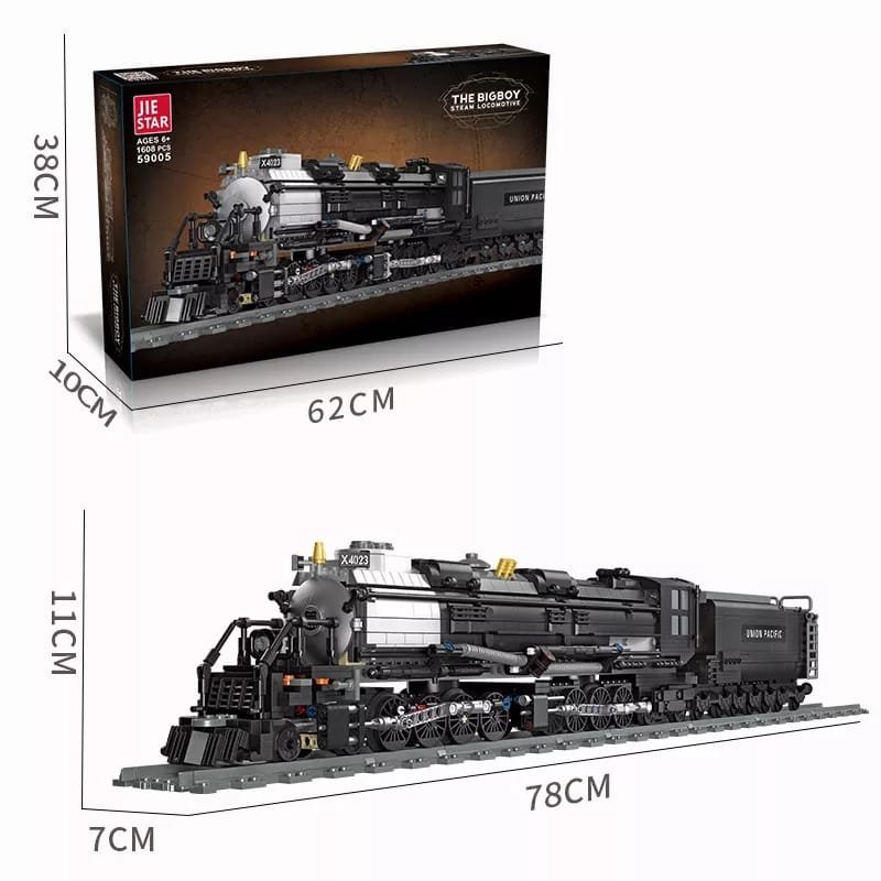 JieStar 59005 - The Bigboy Steam Locomotive