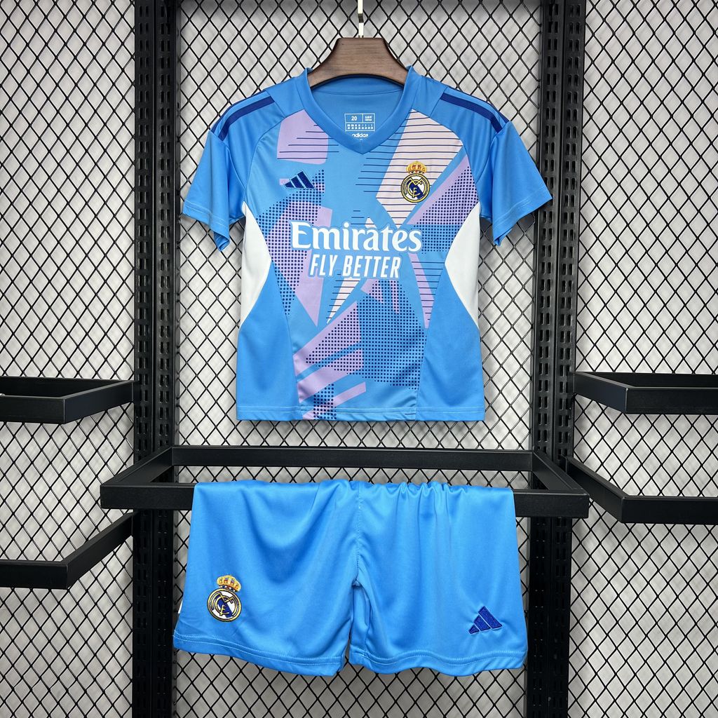 +Shorts Real Mαdrid 24/25 Goalkeeper Blue