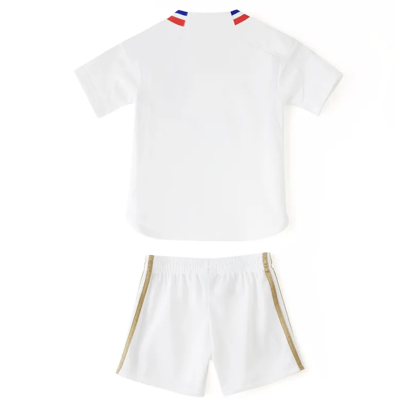 23-24 Kids Olympique Lyonnais Home Kit Jersey+Shorts