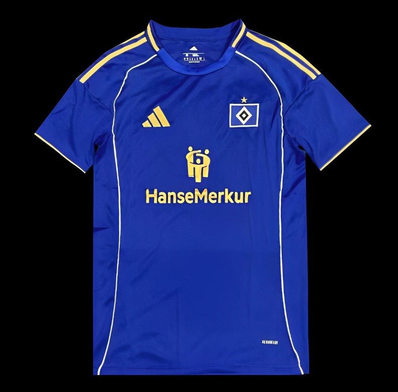 25/26 Hamburger SV Away Blue Jersey