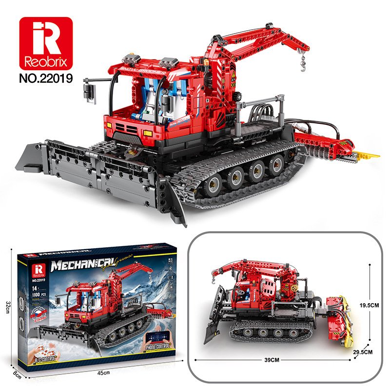 ReoBrix 22019 - Snow Leveling Vehicle(Dynamic Version)