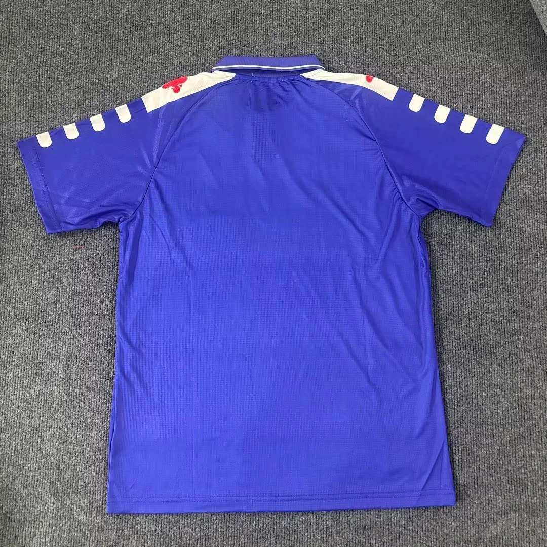 1998/99 Retro Fiorentina Home Blue Soccer Jersey 1:1 Thai Quality