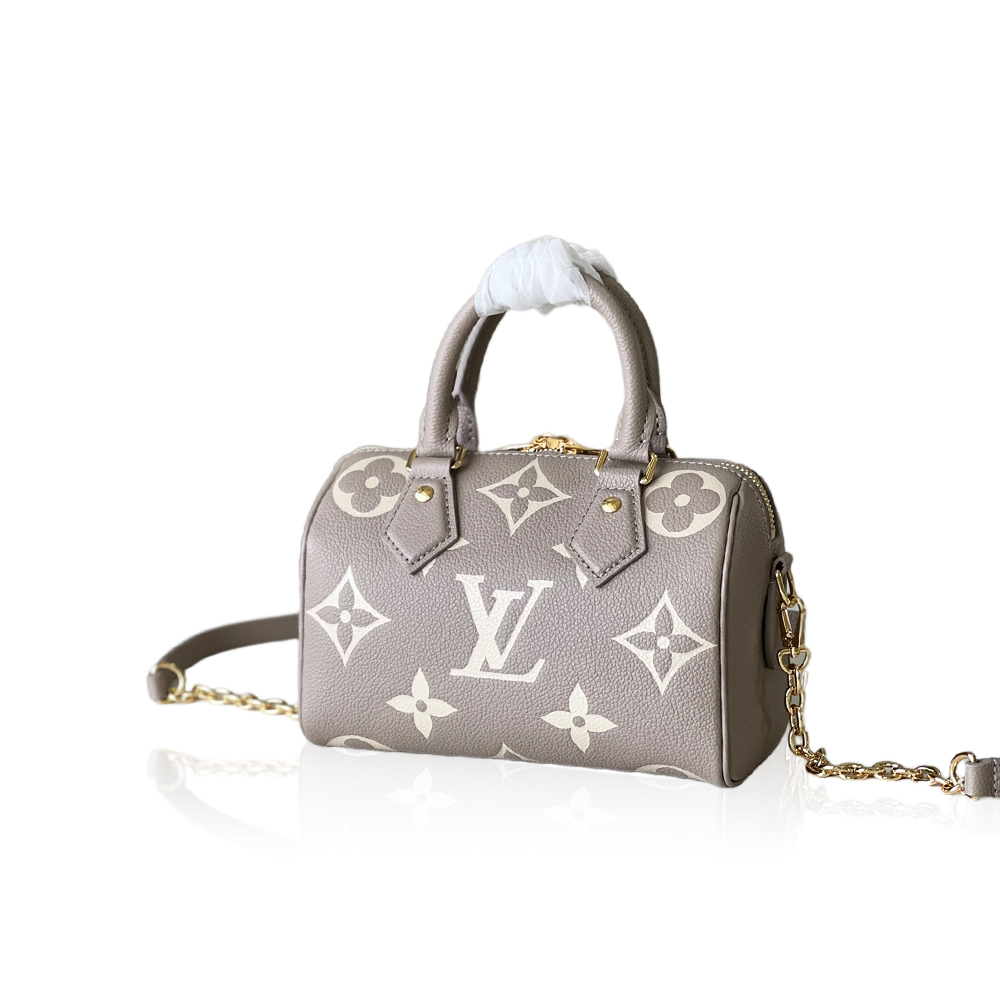 Louis Vuitton LV Speedy Bandouliere Grey M46575