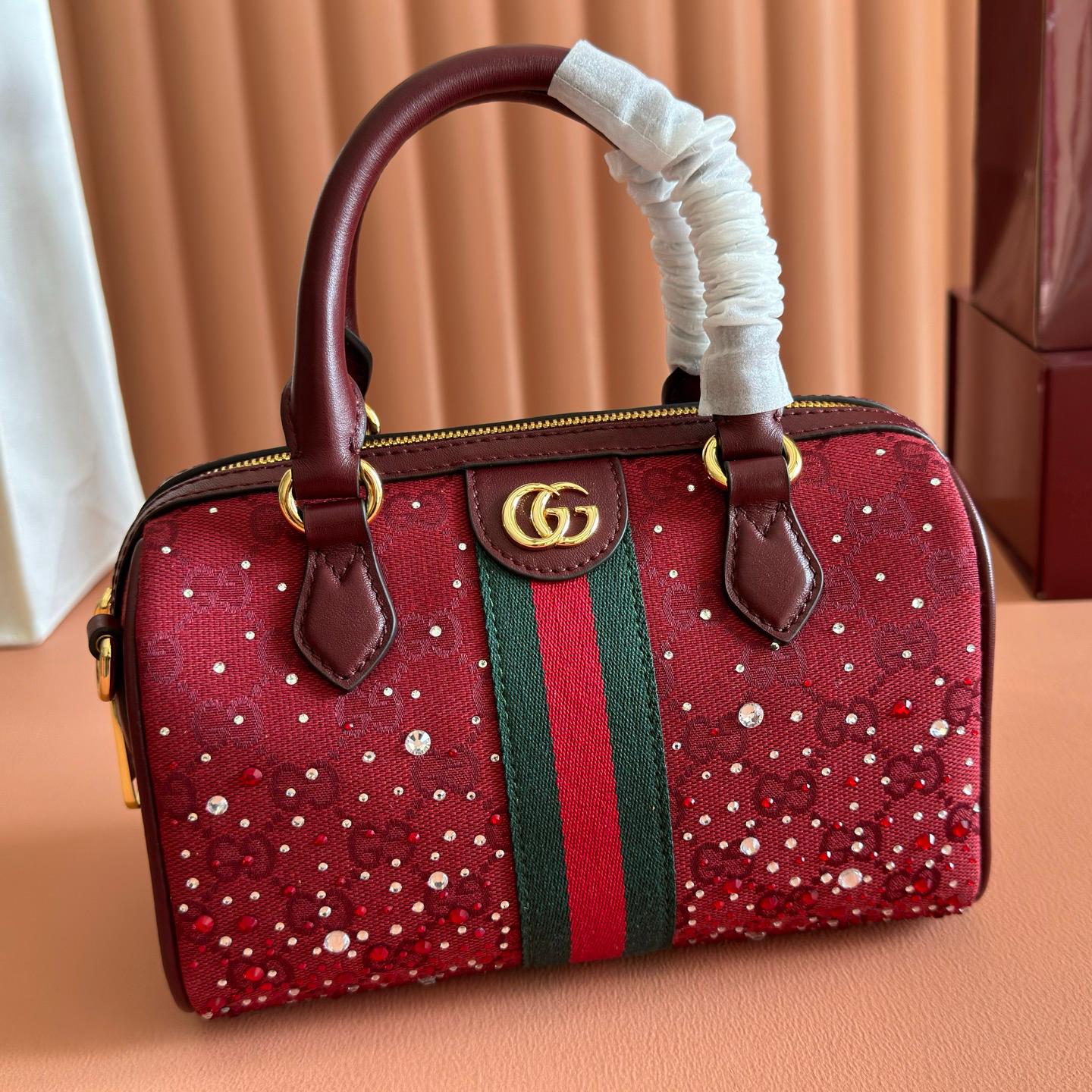 GUCCI Ophidia Gradient crystal handbag