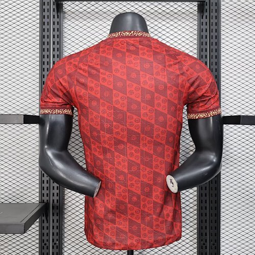 Player Version 25/26 Bayern Munich 125Th Anniversary Red Jersey S-2XL
