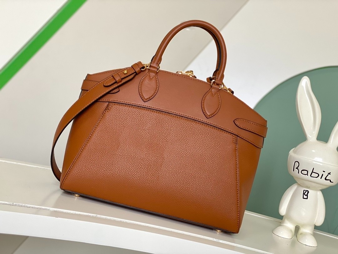 Louis Vuitton LV Vendôme MM Brown Leather Bag