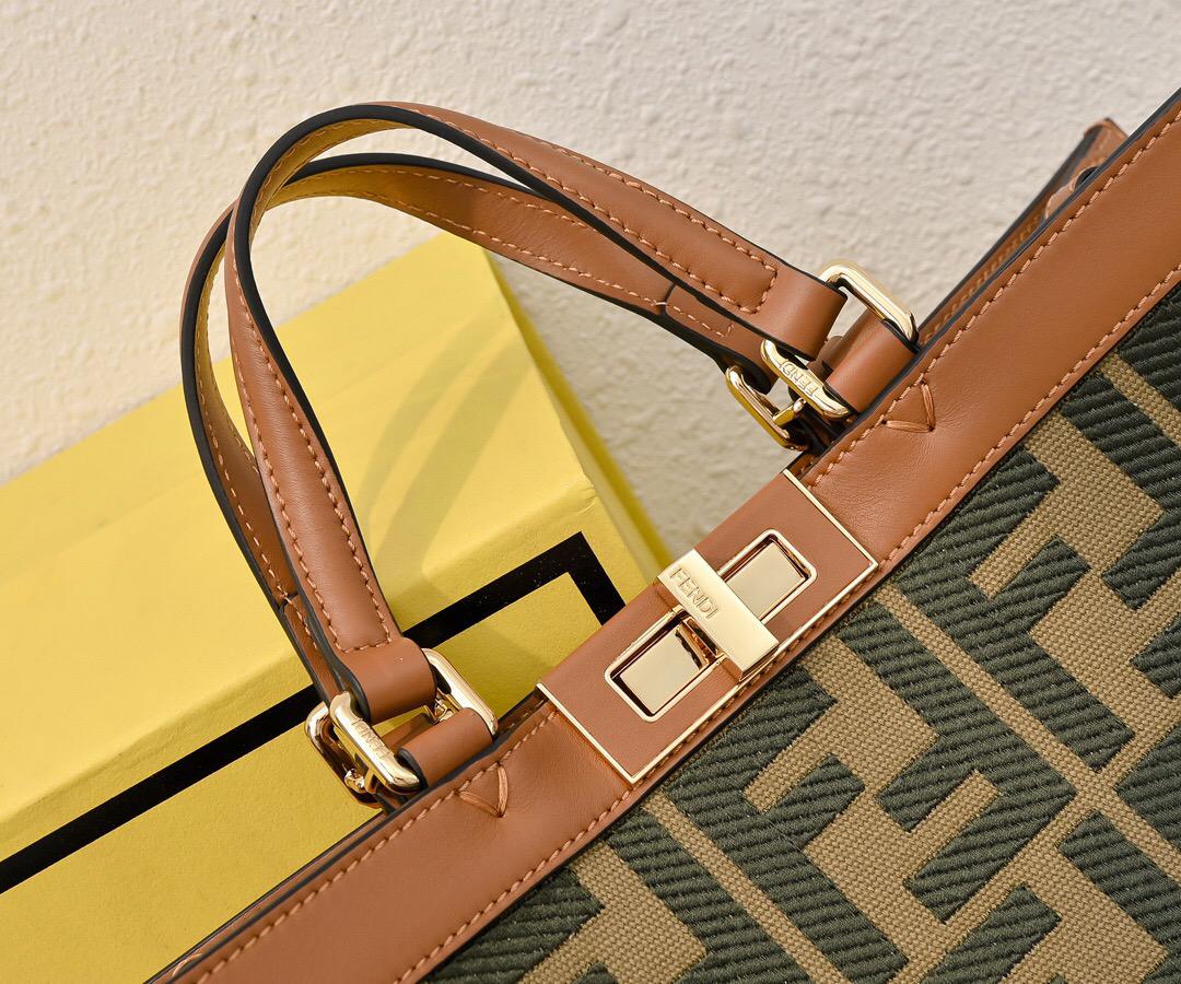 Fendi X-tote Classic monogram handbag