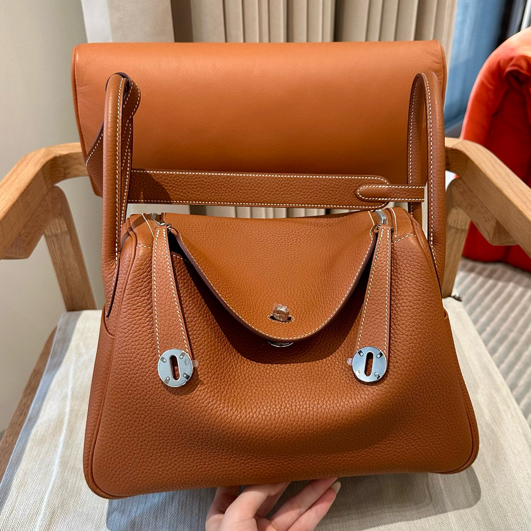 Hermes Gold Clemence Lindy 30