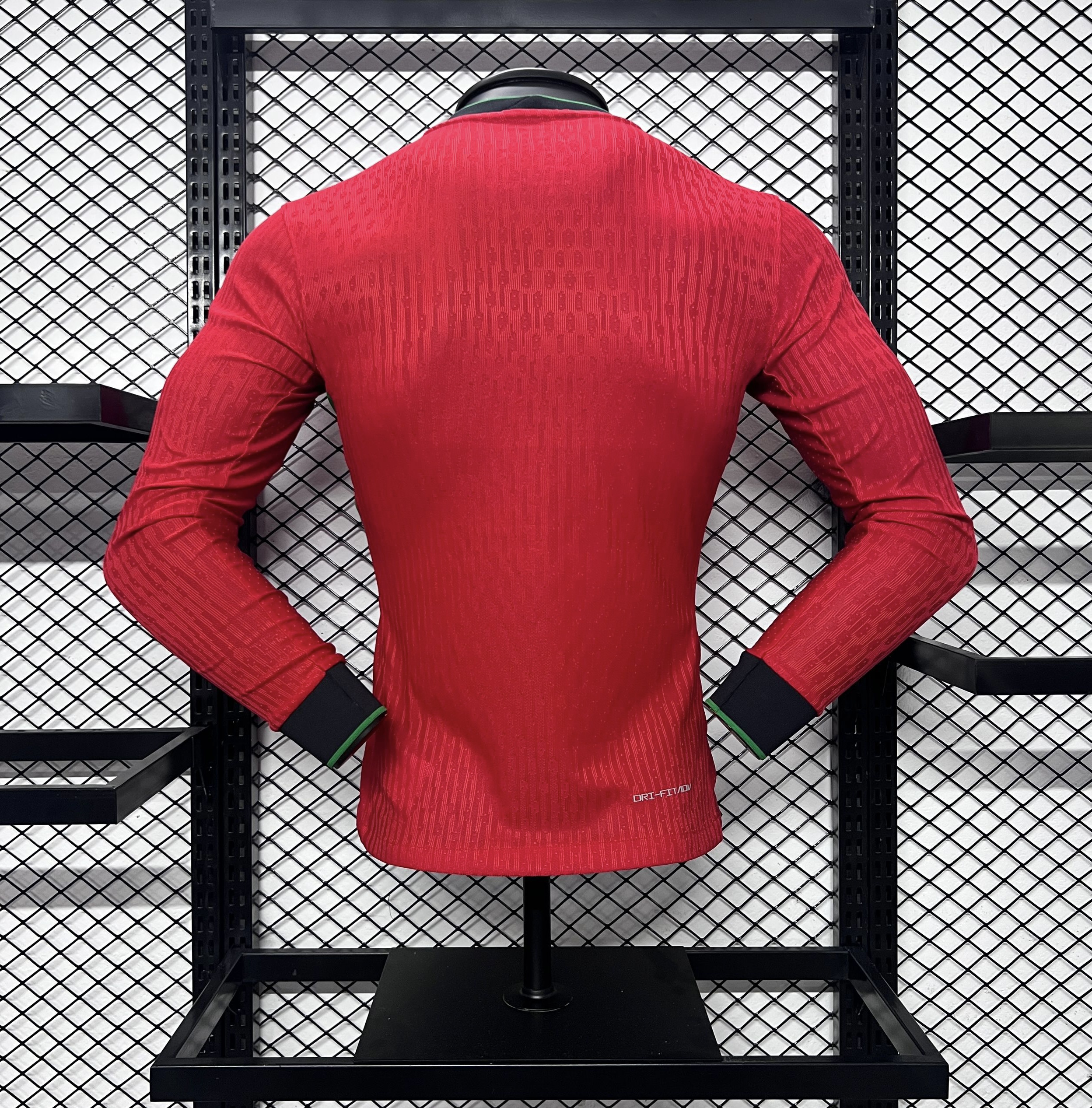 Player Version  Portugal 24/25 Home Long Sleeves Red