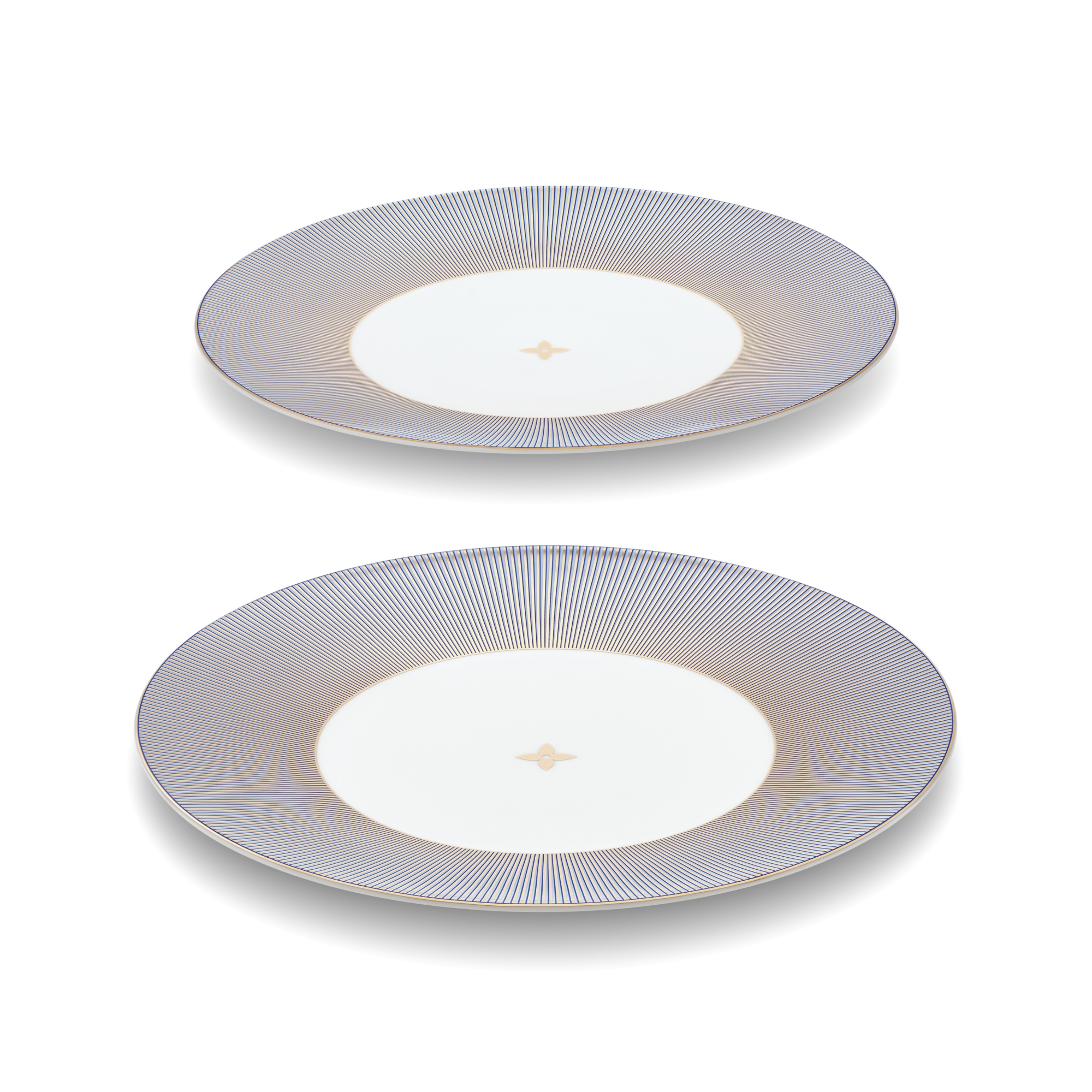 Dichroic Set Of 2 Presentation Plates