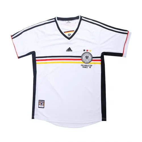1998 Germany Retro Jersey Home World Cup