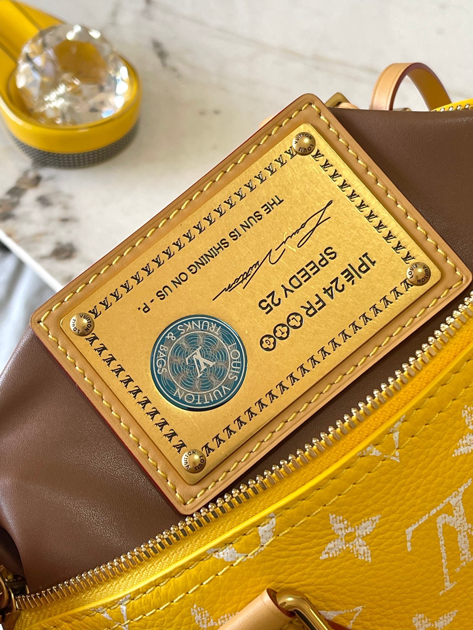 Louis Vuitton Bags autumn-winter yellow handbag