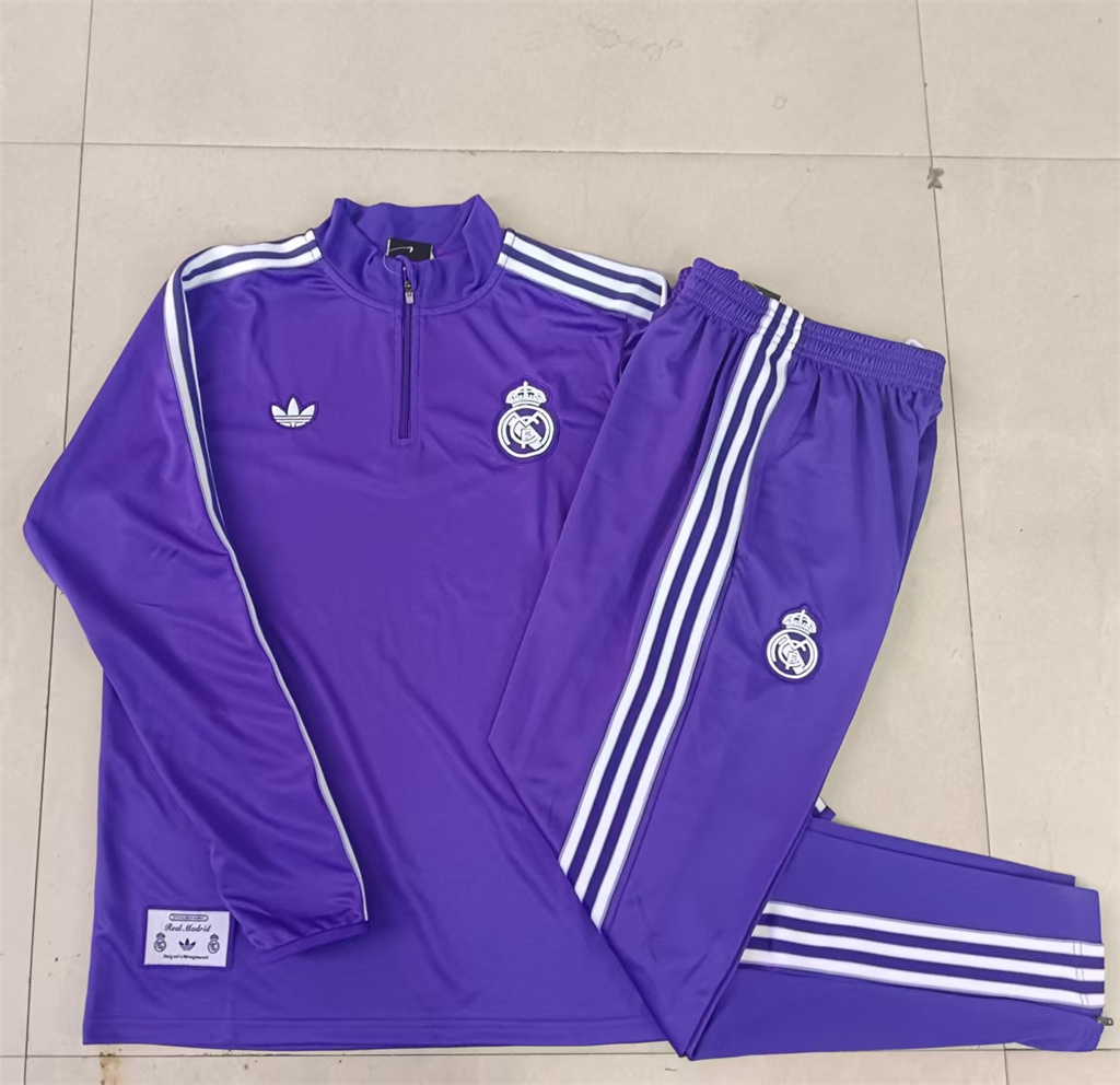 Real Madrid Kids Training Suit 25/26 | Soc Jersey - Premium Football Jersey