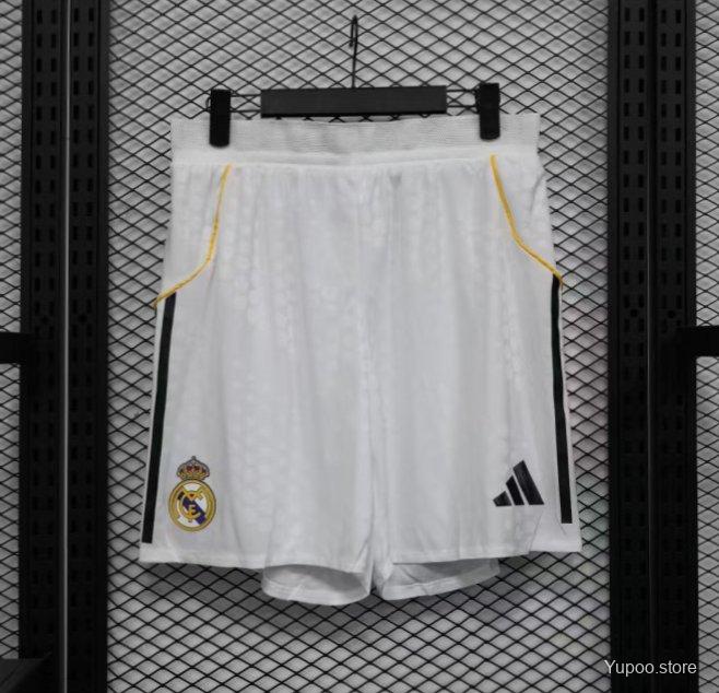25/26 Real Madrid Home Player Version Shorts