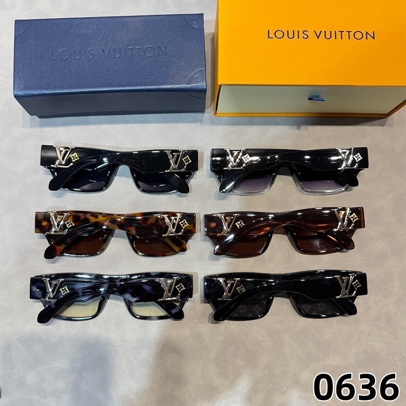 Louis Vuitton LV Super Vision Low Square Sunglasses Top quality - KAIROO
