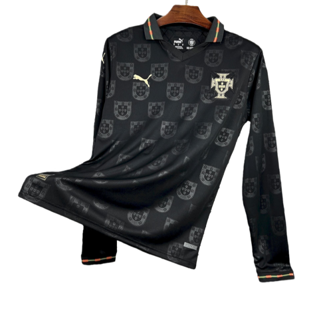 Portugal 'Black Panther' Special Edition Long Sleeve Jersey 2026