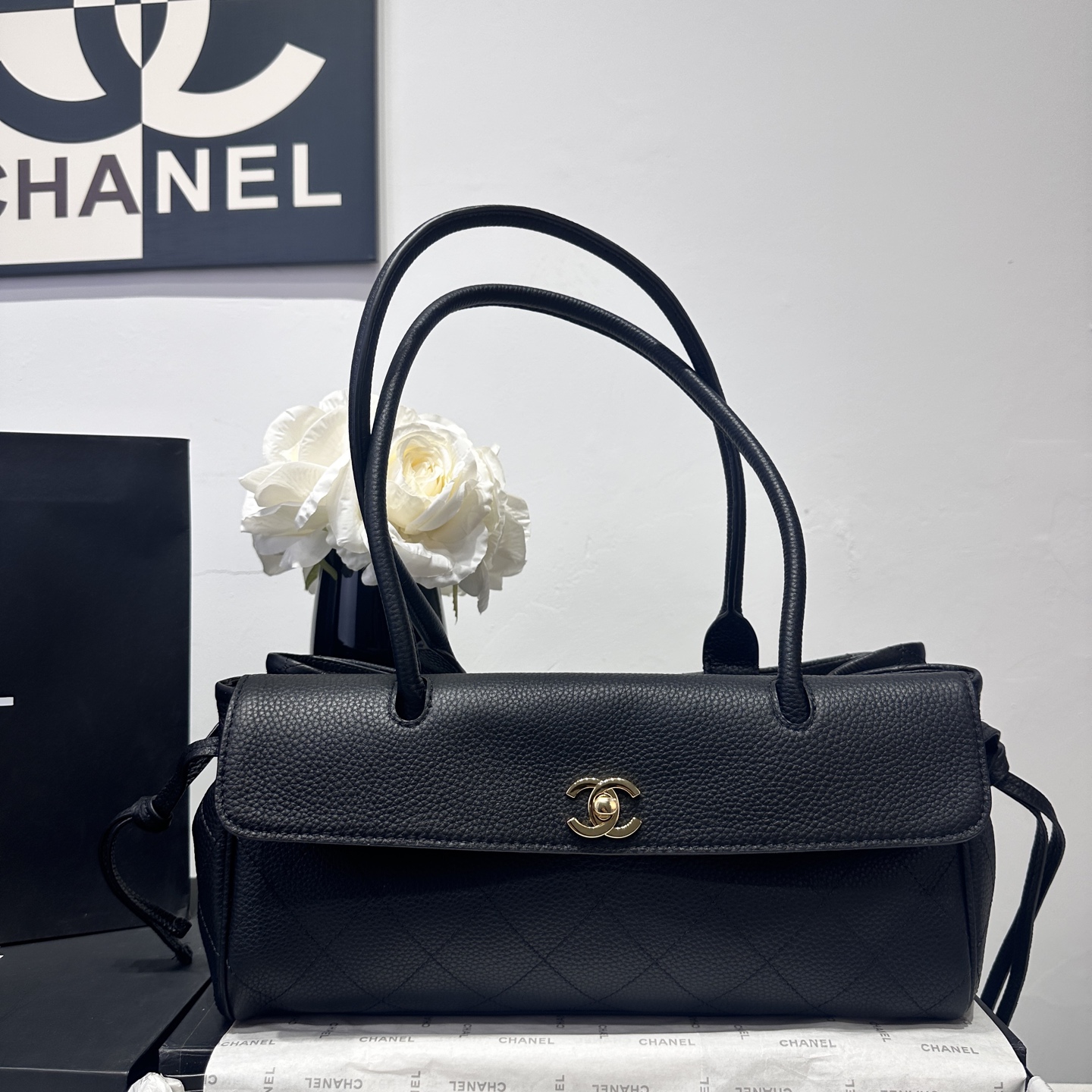 Chanel Spring Summer 2026 Small Flap Bag in Black