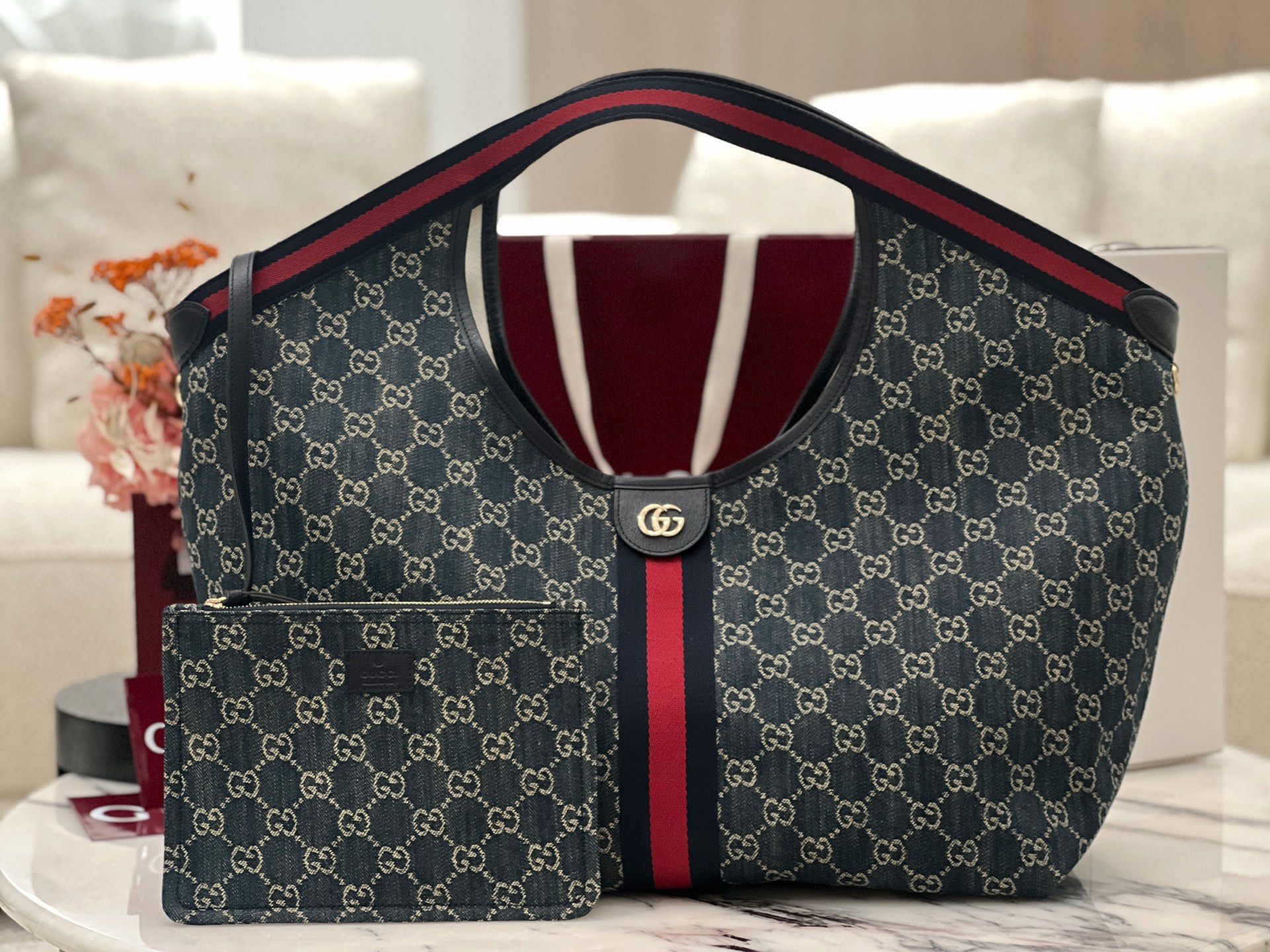 Gucci Giglio large tote bag 853971